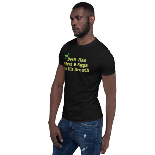 Short-Sleeve Unisex T-Shirt - the Devil eats that - Image 5