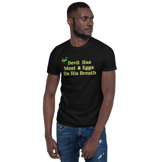 Short-Sleeve Unisex T-Shirt - the Devil eats that - Image 3