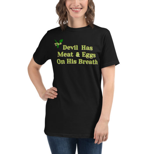 Organic T-Shirt - the Devil eats that - Image 2