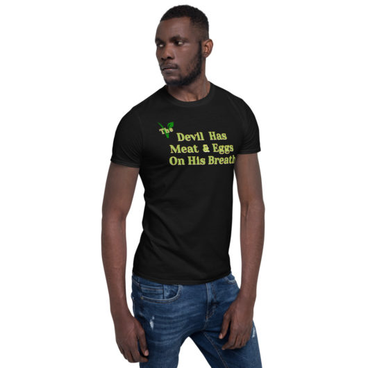 Short-Sleeve Unisex T-Shirt - the Devil eats that - Image 4